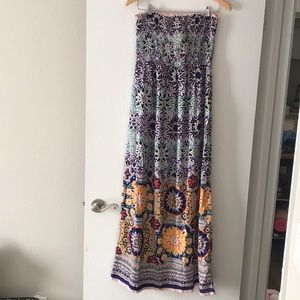 Angie Tube maxi dress sz M